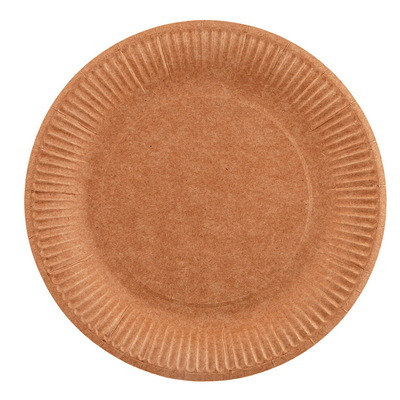 Купить тарелка картонная d230 мм 100 шт неламинированная крафт "nn" в Москве