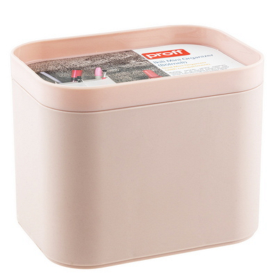 Органайзер 2-секционный 150х110х120 мм МИНИ с разделителями РОЗОВЫЙ ПЛАСТИКОВЫЙ "PROFF" Купить органайзер 2-секционный 150х110х120 мм мини с разделителями розовый пластиковый "proff" в Москве