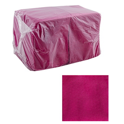 Купить салфетка бумажная 1-сл 24х24 см 300 шт/уп бордовая "almin" в Москве