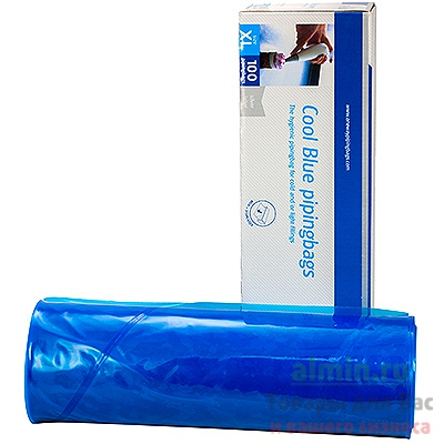 Купить мешок кондитерский одноразовый н460 мм 100 шт в рулоне синий 1/10 в Москве