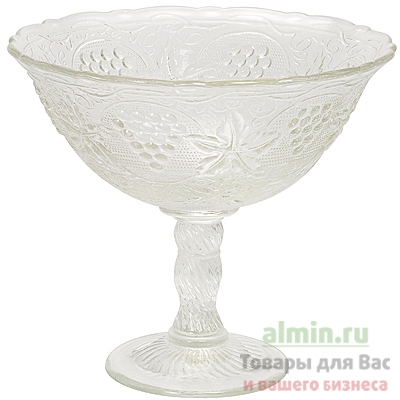Купить ваза для фруктов н200хd245 мм с узором неман 1/2 в Москве