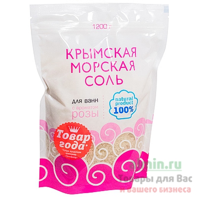 Купить соль для ванн крымская 1200г роза gf 1/9 в Москве
