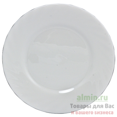 Купить тарелка мелкая d155 мм десертная trianon белая arc 1/6/36 в Москве
