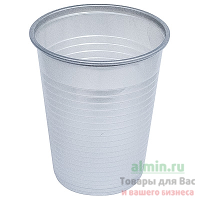 Купить стакан пластиковый 180мл d70 мм ps серебристый papstar 1/50/1500 (артикул производителя 90206), 50 шт./упак в Москве