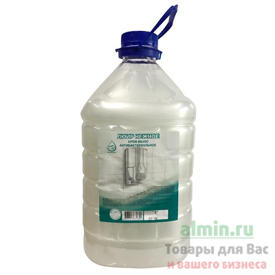 Купить мыло жидкое антибактериальное 5л перламутровое нежное люир канистра пэт md 1/4 в Москве