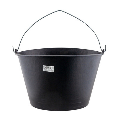 Ведро хозяйственное 12 л для строительных работ ЧЕРНОЕ ПЛАСТИК "NN" Купить ведро хозяйственное 12 л для строительных работ черное пластик "nn" в Москве