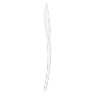 Купить нож столовый 180 мм moje прозрачный пластиковый "teb plastic" 1/100/2000, 100 шт./упак в Москве