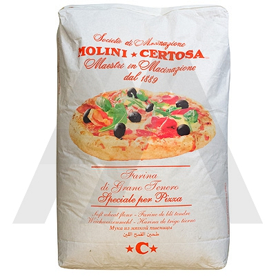 Купить мука для пиццы 25кг molini certosa 1/1 в Москве