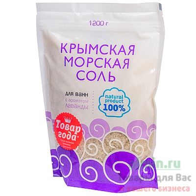 Купить соль для ванн крымская 1200г лаванда gf 1/9 в Москве