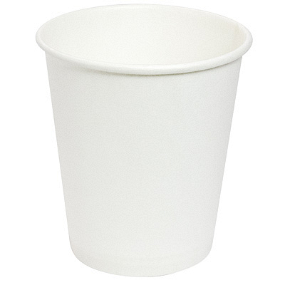 Купить стакан бумажный 185мл d73 мм 1-сл для горячих напитков белый pps, 100 шт./упак в Москве