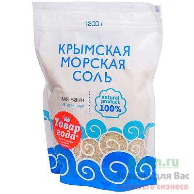 Купить соль для ванн крымская 1200г натуральная gf 1/9 в Москве
