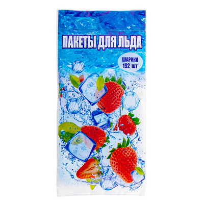Купить пакет для льда 192 куб с гидроклапаном "континентпак" 1/200, 1 шт. в Москве
