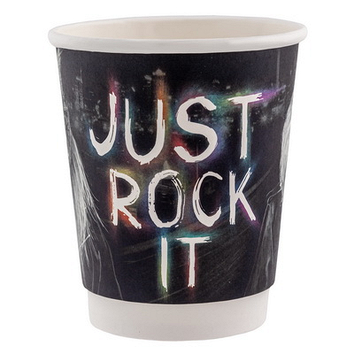 Купить стакан бумажный 250 мл d80 мм 2-сл 32 шт мои правила для горячих напитков "mytime", 32 шт./упак в Москве