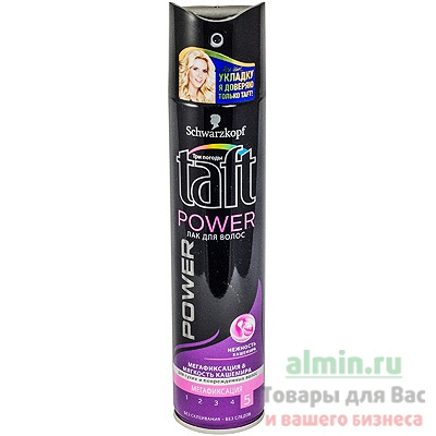 Купить лак для волос taft 225мл power мегафиксация schwarzkopf 1/6/12 в Москве