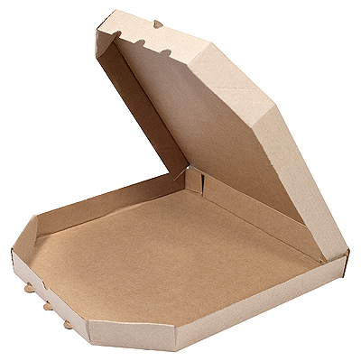 Купить коробка для пиццы 255х255х30 мм 100 шт квадратная крафт картон "nn", 100 шт./упак в Москве