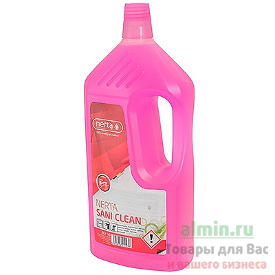 Купить средство чистящее для сантехники (wc) 2л для ежедневной уборки концентрат sani clean belgium 1/6 в Москве