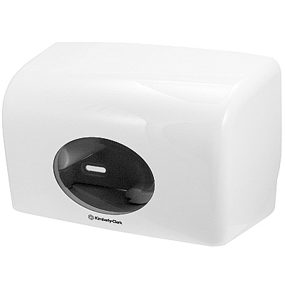 Купить диспенсер для туалетной бумаги дхшхв 298х128х180 мм aquarius пластик белый kimberly-clark (артикул производителя 6992) в Москве
