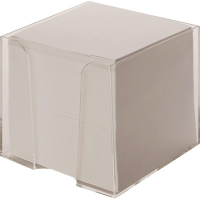 Купить блок для записей дхшхв 90х90х90 мм непроклеенный в пластике белый 1/12, 1 шт. в Москве