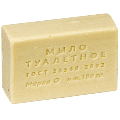 Купить мыло туалетное 100г 1 шт/уп ординарное гост 28546-2002 1/100 в Москве