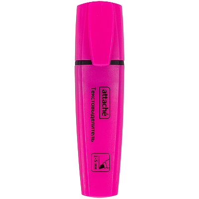 Маркер 1-5мм для выделения текста РОЗОВЫЙ Купить маркер 1-5мм для выделения текста розовый в Москве