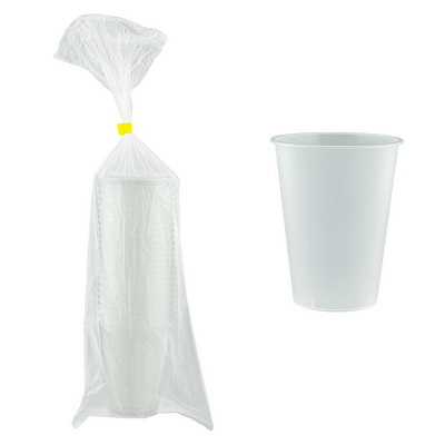 Купить стакан пластиковый d90 мм 375 мл bubble cup (шейкер) матовый pp "pokrov plast", 25 шт./упак в Москве