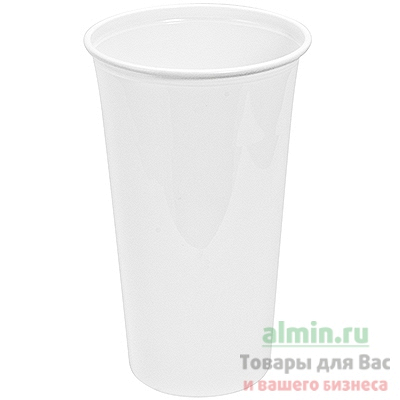 Купить стакан пластиковый 500мл d95 мм ps белый papstar 1/65/1040 (артикул производителя 16150), 65 шт./упак в Москве