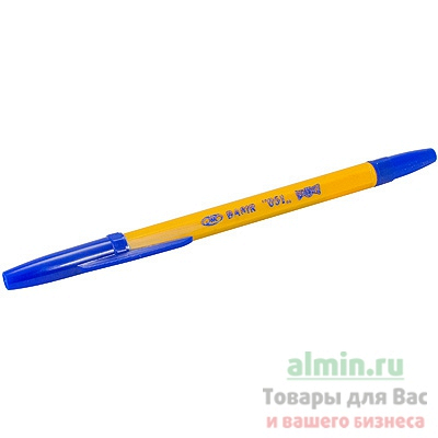 Купить ручка шариковая синяя 1/20, 20 шт./упак в Москве