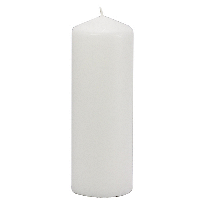 Купить свеча столбик н200хd70 мм белая papstar 1/6 (артикул производителя 13084) в Москве