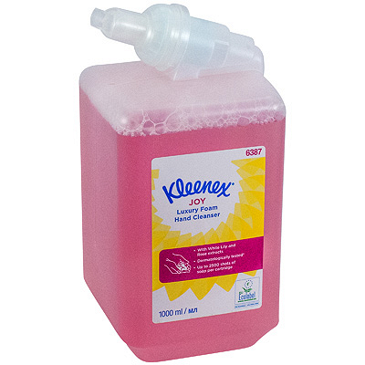 Купить мыло пенное 1л розовое картридж для диспенсера joy kimberly-clark 1/6, 1 шт. (артикул производителя 6387) в Москве