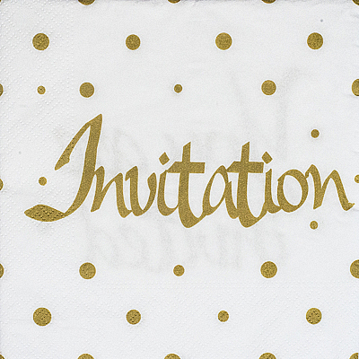 Купить салфетка бумажная 3-сл 33х33 см 20 шт приглашение белая "papstar" (артикул производителя 86562) в Москве