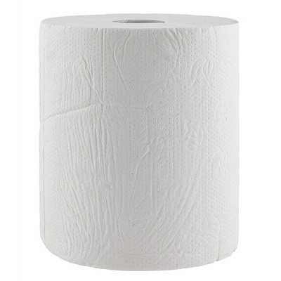 Купить полотенце бумажное 2-сл h200 d180 мм 150 м в рулоне белое "protissue" в Москве