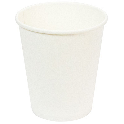 Купить стакан бумажный 200мл d70 мм 1-сл для горячих напитков белый 1/40/1000, 40 шт./упак в Москве