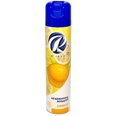 Купить освежитель 300 мл лимон аэрозоль "rio royal" в Москве