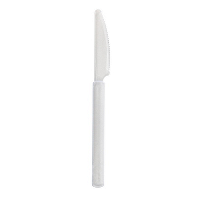Нож десертный h145 мм ПРОЗРАЧНАЯ PS "KOOSHA" 1/50, 50 шт./упак