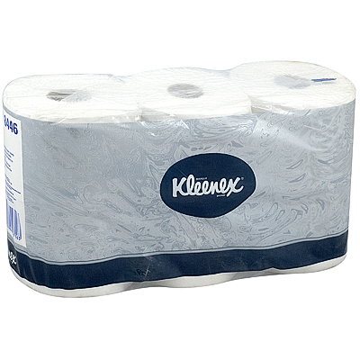 Купить бумага туалетная 2-сл 6 рул/уп kleenex белая kimberly-clark 1/6, 1 шт. (артикул производителя 8446) в Москве