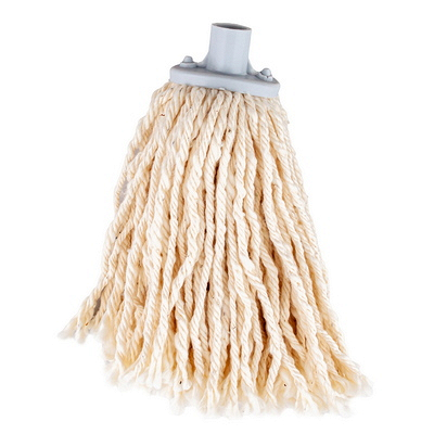 Купить насадка - моп (mop) для швабры 170 г алабама веревочная резьбовая белая хлопок вискоза "a-vm" в Москве