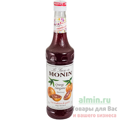 Купить сироп апельсин красный 0.7л monin в стекле mn 1/6 в Москве