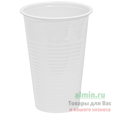 Купить стакан пластиковый 200мл d70 мм ps белый papstar 1/100/3000 (артикул производителя 12156), 100 шт./упак в Москве
