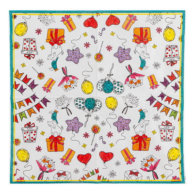 Купить салфетка бумажная 3-сл 33х33 мм 20 шт день рождения "kleo" в Москве