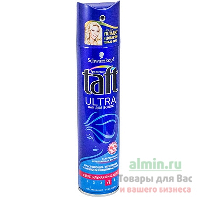 Купить лак для волос taft 225мл ultra сверхсильная фиксация schwarzkopf 1/6/12 в Москве