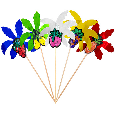 Купить набор пик для напитков h195 мм 50 шт пальма цветная дерево "papstar" (артикул производителя 12699) в Москве