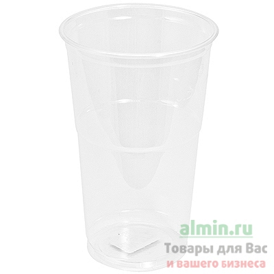 Купить стакан пластиковый 500мл d95 мм pet прозрачный papstar 1/50/800 (артикул производителя 11313), 50 шт./упак в Москве