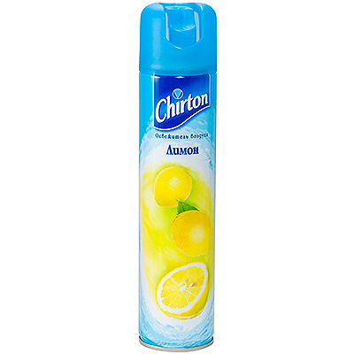 Купить освежитель 300мл chirton аэрозоль лимон gd в Москве