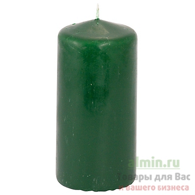 Купить свеча столбик н100хd50 мм зеленая papstar 1/10 (артикул производителя 13438) в Москве