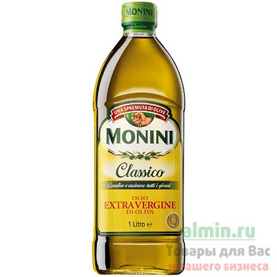 Купить масло оливковое 1л monini extra virgin 1/6 в Москве