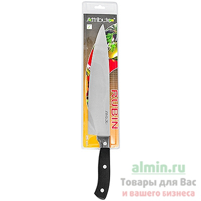 Купить нож поварской рубин 260 мм универсальный attribute 1/6 в Москве