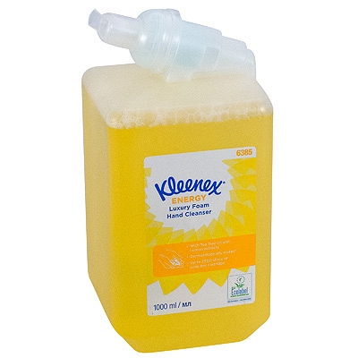 Купить мыло пенное 1л желтое картридж для диспенсера energy kimberly-clark 1/6, 1 шт. (артикул производителя 6385) в Москве