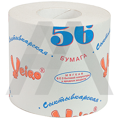 Бумага туалетная 1-сл 40 м/рул VEIRO 56 НАТУРАЛЬНО-БЕЛАЯ СЫКТЫВКАР 1/72 Купить бумага туалетная 1-сл 40 м/рул veiro 56 натурально-белая сыктывкар 1/72 в Москве