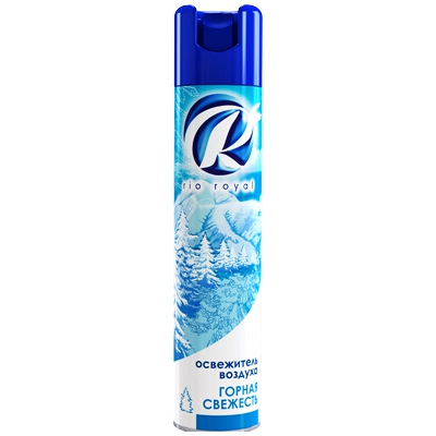 Купить освежитель 300 мл горная свежесть аэрозоль "rio royal" в Москве