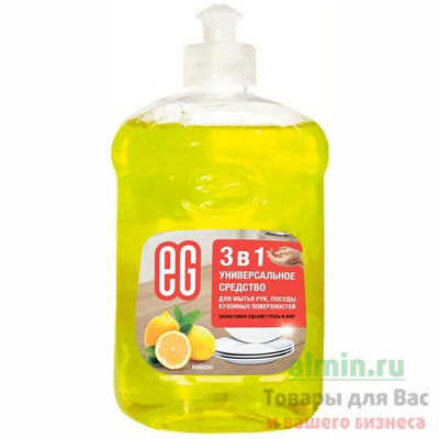 Купить средство моющее для посуды 500мл eg лимон еврогарант 1/20 в Москве